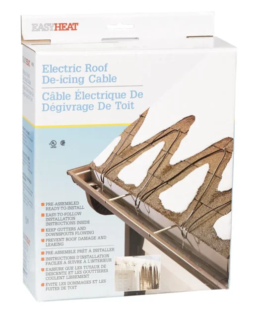 Easy Heat Electric Roof De-Icing Cable, 120 ft.