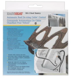 Easy Heat 120V 1200W Self Regulating Automatic De-Icing Cable Control for Roof & Gutter