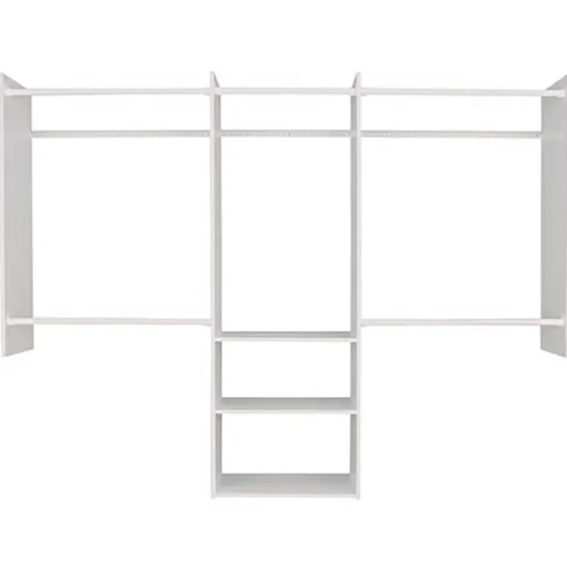 Easy Track 84 in. H X 96 in. W X 14 in. L Steel Deluxe Starter Closet Kit