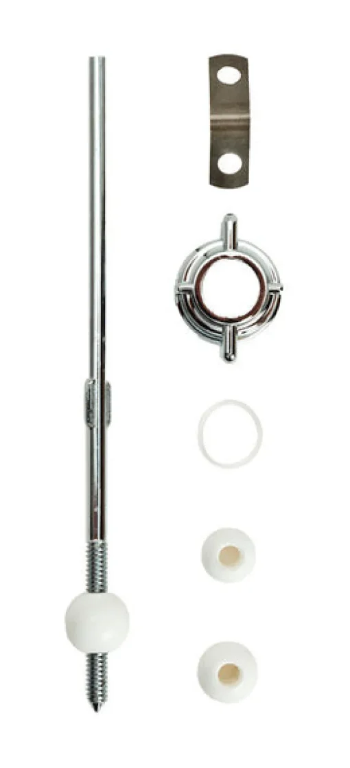 EasyPopUp Chrome Plated Plastic Universal Ball Rod Assembly