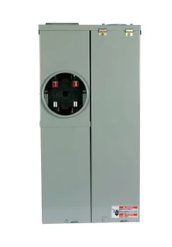 Eaton 200 amps 120/240 V 4 space 8 circuits Surface Mount Meter Breaker Load Center