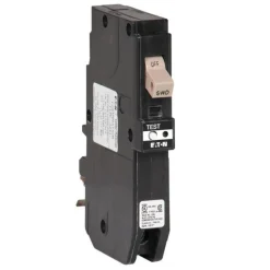 Eaton 20 amps Arc Fault/Ground Fault Single Pole Circuit Breaker