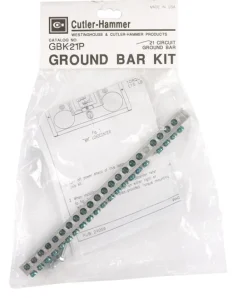 Eaton Cutler-Hammer 0 amps N/A V 21 space 21 circuits Bolt-On Mount Ground Bar Kit