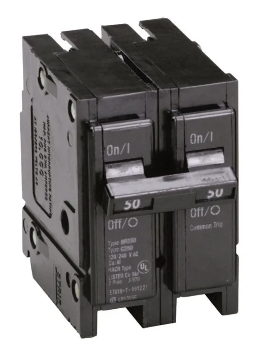 Eaton Cutler-Hammer 50 amps Plug In 2-Pole Circuit Breaker