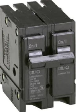 Eaton HomeLine 70 amps Plug In 2-Pole Circuit Breaker