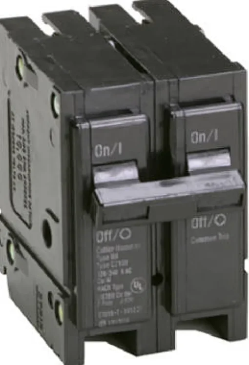 Eaton HomeLine 70 amps Plug In 2-Pole Circuit Breaker
