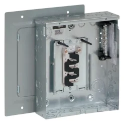 Eaton 8-Space 16-Circuit Flush Mount Main Lug Indoor Load Center 13 H x 11 W in. 125A 120/240V