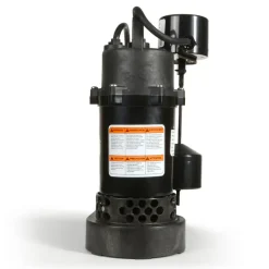 ECO-FLO 1/3 HP 3600 gph Thermoplastic Vertical Float Switch AC Submersible Sump Pump