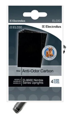 Electrolux Anti-Odor Carbon Vacuum Filter For Precsision and Nimble Brushroll Clean 4 pk