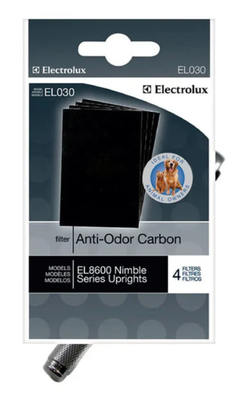 Electrolux Anti-Odor Carbon Vacuum Filter For Precsision and Nimble Brushroll Clean 4 pk