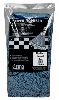 Elite 24 oz Looped Polyester Blend Mop Refill 1 pk
