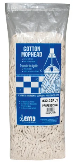 Elite Mops and Brooms #32 Cut End Cotton Mop Refill 1 pk