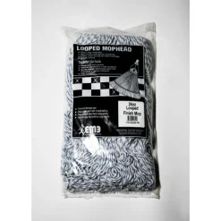 Elite Mops and Brooms 24 oz. Looped Cotton/Synthetic Blend Mop Refill 1 pk