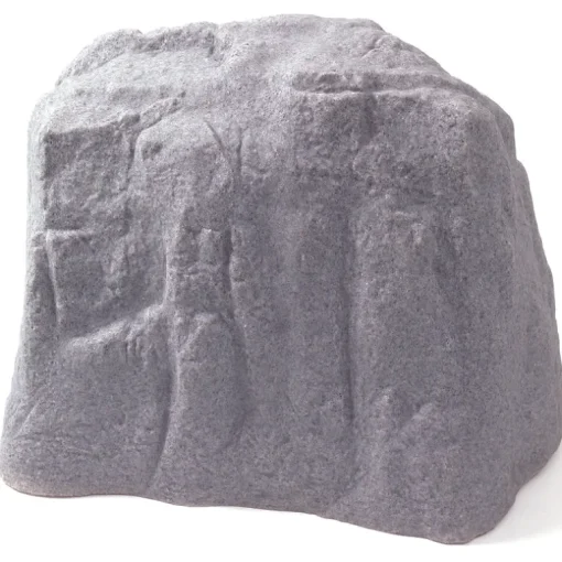 Emsco Group Gray Resin River Architectural Rock 11.25 x 14.5 x 29.5 in. for Lawn and Garden Accent