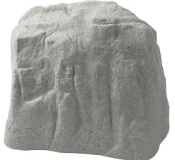 Emsco Group Gray Resin River Architectural Rock 11.25 x 14.5 x 29.5 in. for Lawn and Garden Accent