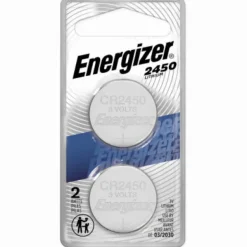 Energizer Lithium 2450 3 V Button Cell Battery 2450BP-2N 2 pk