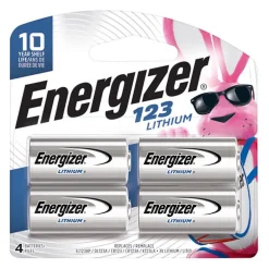 Energizer Lithium 123 3 V Camera Battery 4 pk