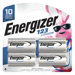 Energizer Lithium 123 3 V Camera Battery 4 pk
