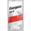 Energizer Silver Oxide 377 1.55 V 0.02 mAh Electronic/Watch Battery 1 pk