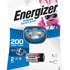 Energizer Vision 200 lm Blue LED Headlight AAA Battery