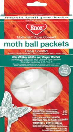 Enoz Moth-Tek Moth Balls 6 oz. (Pack of 6)