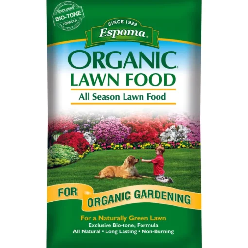 Espoma Organic All-Purpose Lawn Food For All Grasses 5000 sq ft