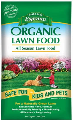 Espoma Organic All-Purpose Lawn Food For All Grasses 5000 sq ft
