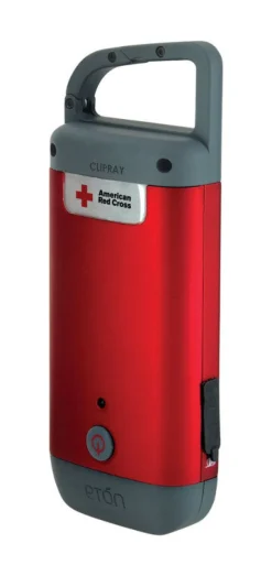 Eton Red LED Hand Crank Flashlight