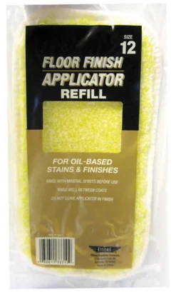 Ettore 12 in. Floor Applicator Microfiber Refill Pad 1 pk