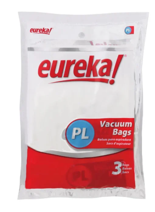 Eureka Vacuum Bag For Upright vacuum 3 pk