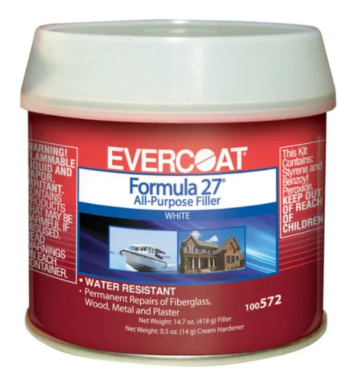 Evercoat Water Resistant All-Purpose Fiber Glass Paint Can 14.7 oz.