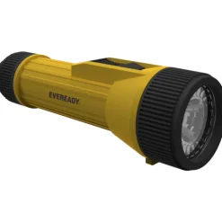 Eveready 35 lm Black/Yellow LED Flashlight D Battery