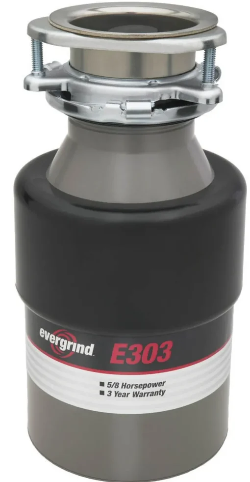 Evergrind 5/8 HP Continuous Feed Garbage Disposal