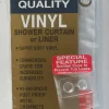 Excell Frosty Super Soft Vinyl Commercial Grade Heavy Duty Shower Curtain or Liner 78 L x 70 H in.