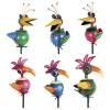 Exhart Metal Assorted 6.5 in. H Outdoor Garden Stake (Pack of 12)