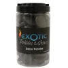 Exotic Pebbles & Glass Black Polished Deco Pebbles 5.5 lb