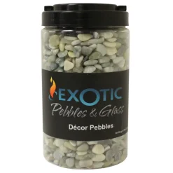 Exotic Pebbles & Glass Polished Jade Decorative Pebble Pebbles 5 lb