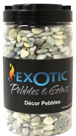 Exotic Pebbles & Glass Polished Jade Decorative Pebble Pebbles 5 lb