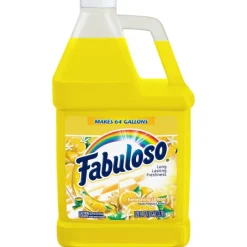 Fabuloso Lemon Scent All Purpose Cleaner Liquid 128 oz (Pack of 4)