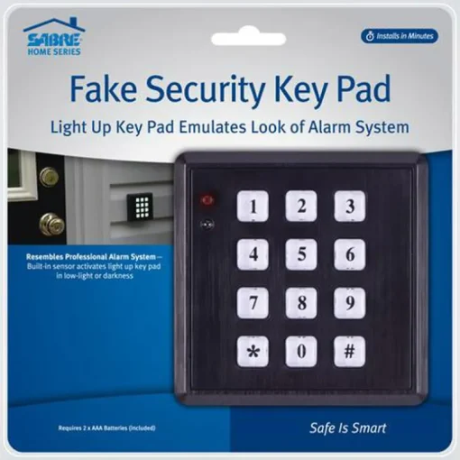 FAKE SECURITY KEYPAD BLK