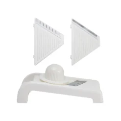 Farberware White Plastic/Stainless Steel Mandolin Slicer