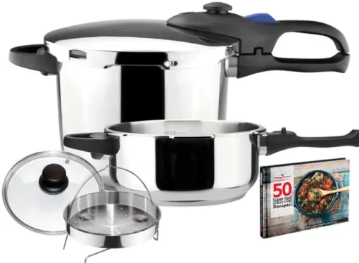 Favorite Pressure Cooker Set 4.2 + 6.3 Qts. Stainless Steel