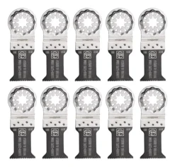 Fein Starlock 1-3/8 in. X 2 in. L Bi-Metal Saw Blade Set 10 pk