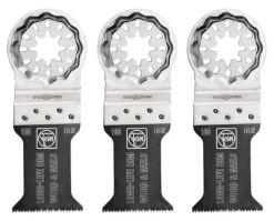 Fein Starlock 1-3/8 in. X 2 in. L Bi-Metal Saw Blade Set 3 pk