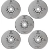 Fein Starlock 3-3/8 in. X 3-3/8 in. L Bi-Metal Saw Blades 5 pk