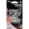 Feit 4 W T5 Landscape and Low Voltage Incandescent Bulb Wedge Soft White 4 pk