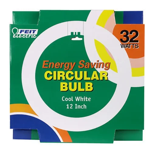 Feit 32 W T9 12 in. D Circline Fluorescent Bulb Cool White Circular 4100 K 1 pk