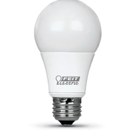 Feit A19 E26 (Medium) LED Bulb Daylight 60 Watt Equivalence 4 pk