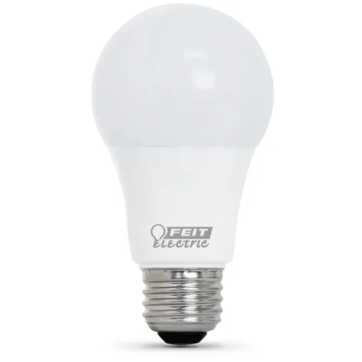 Feit A19 E26 (Medium) LED Bulb Daylight 60 Watt Equivalence 4 pk