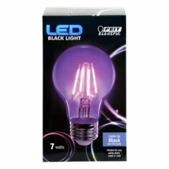 Feit A19 E26 (Medium) LED Bulb Black Light 7 Watt Equivalence 1 pk